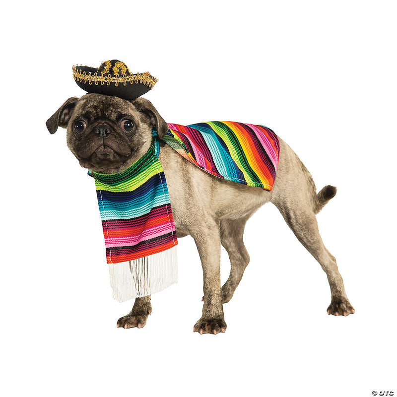Mexican Serape Dog Costume - SMALL - image 2