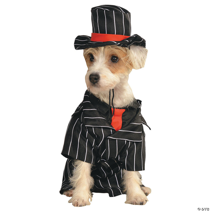 Mobster Dog Halloween Costume - XLARGE - image 1