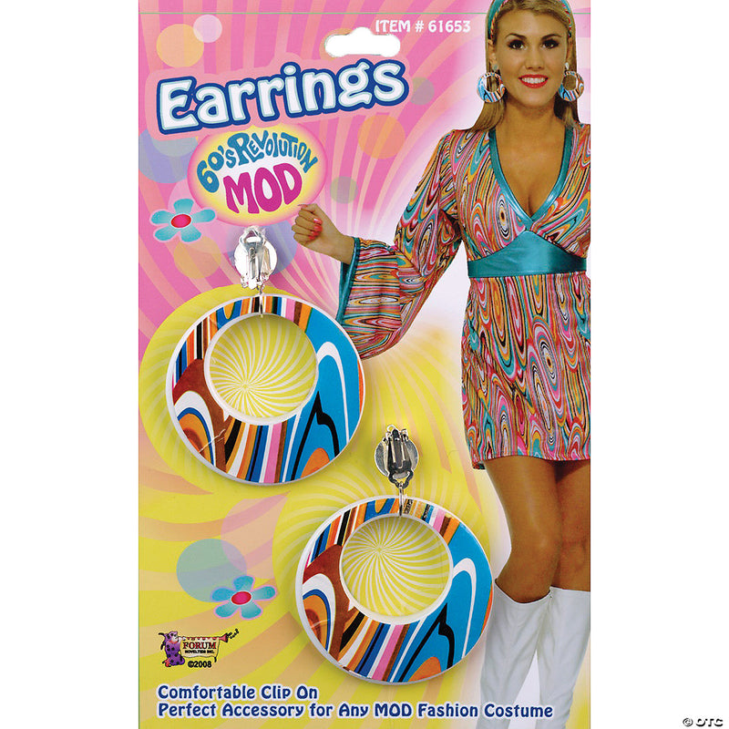 Mod Earrings | Costume-shop.com - image 1