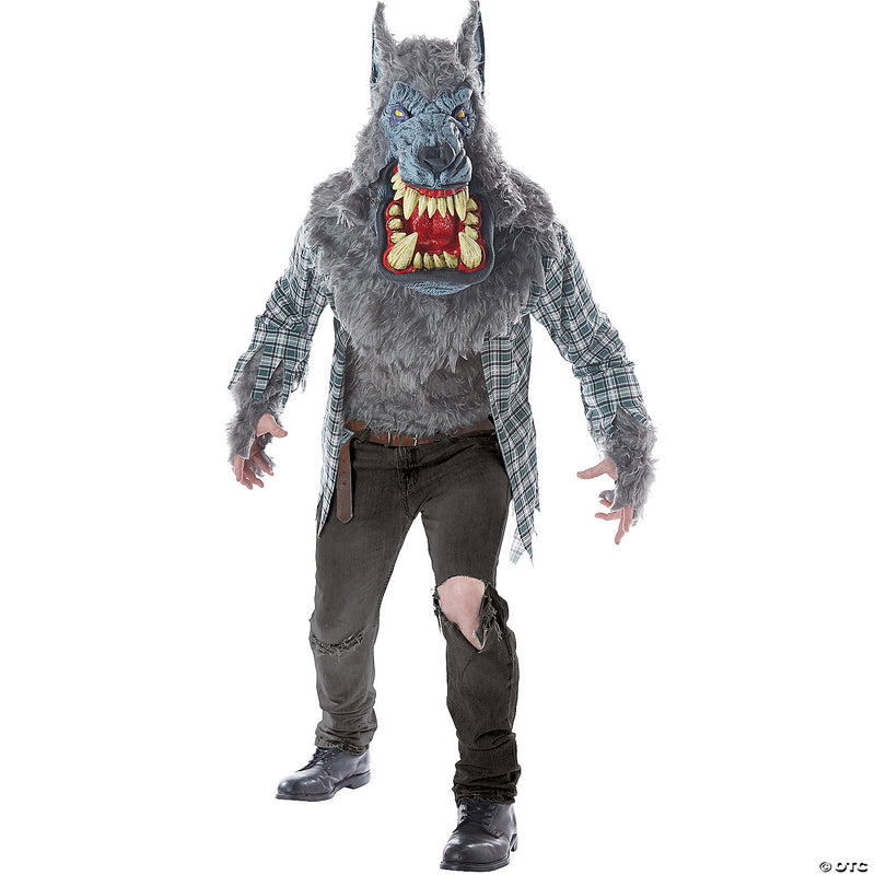Monster Wolf Adult Costume - Unleash Your Beastly Side! 🐺🌕 - image 1