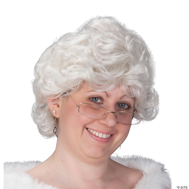 Festive Mrs. Claus Wig - image 1