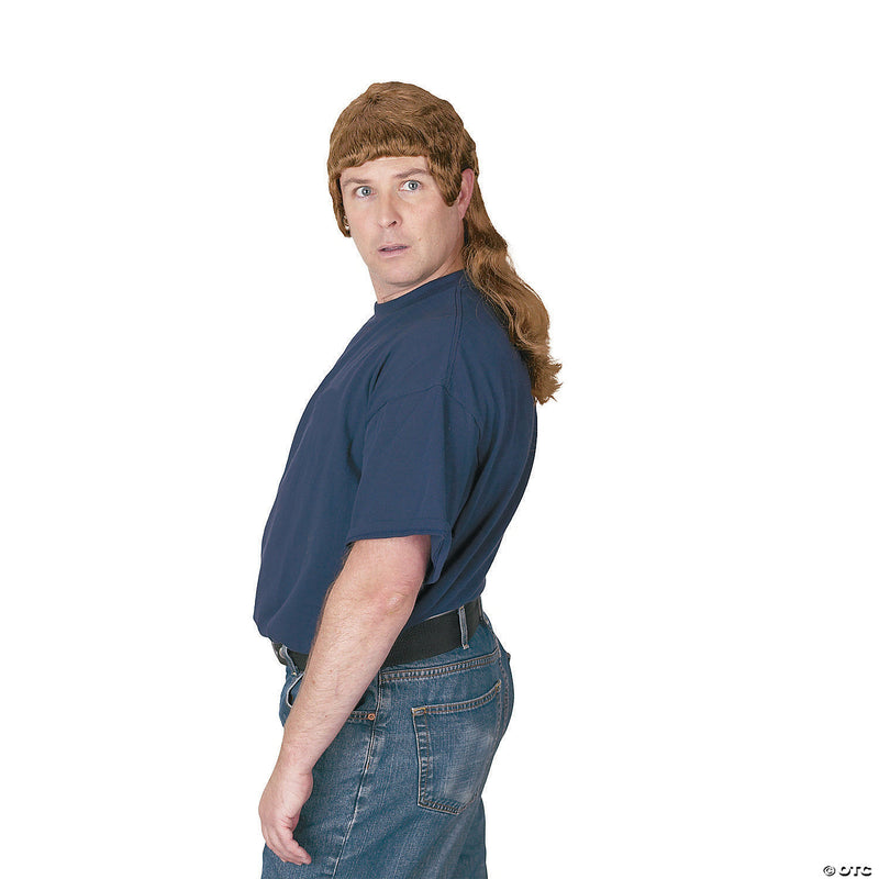 Mullet Old School Flat Wig - image 1