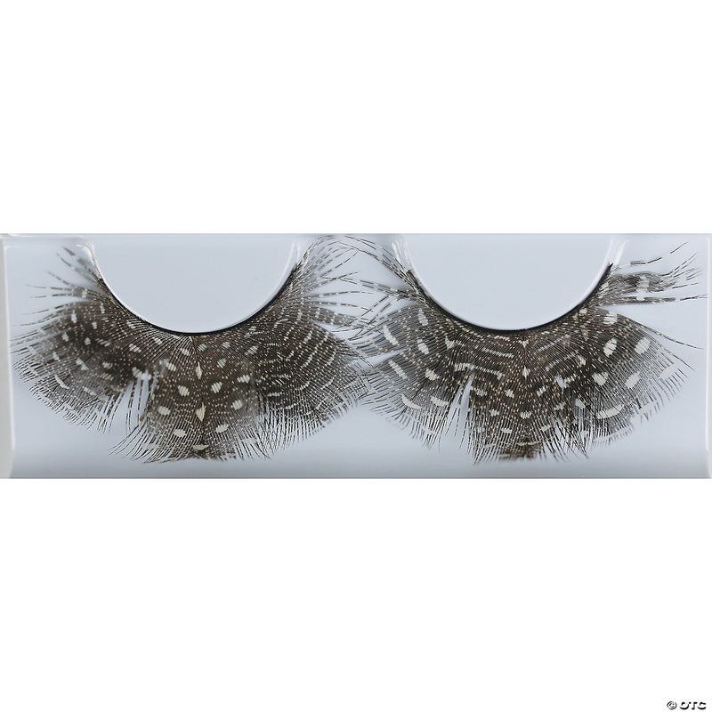 Natural Brown Feather Eyelashes - image 1