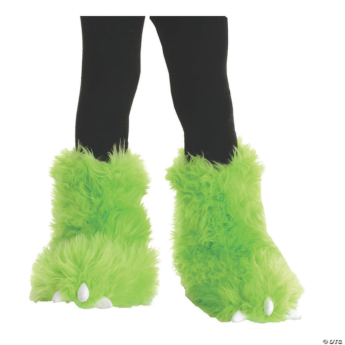 Neon Green Monster Boot Covers