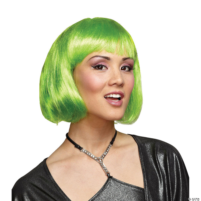 Neon Green Wig