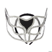 Elegant Netted Venetian Mask - GOLD - image 2