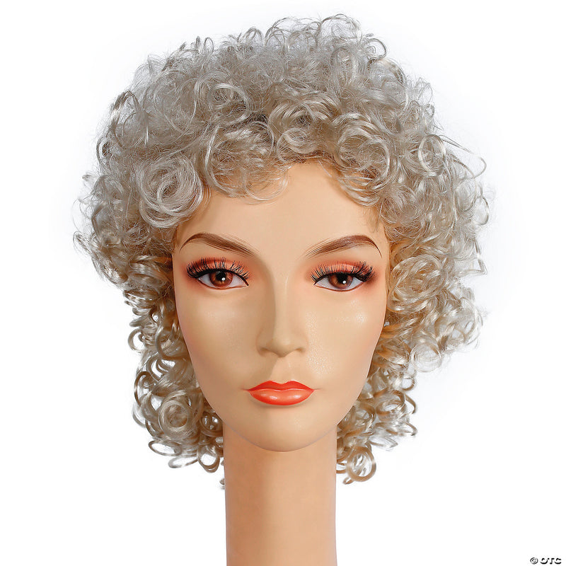 Light Blonde Curly Wig - image 1