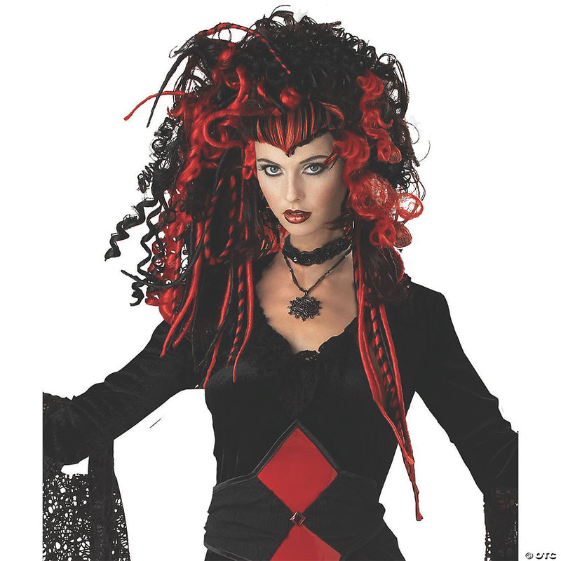 Nightmare Black Widow Wig - image 1