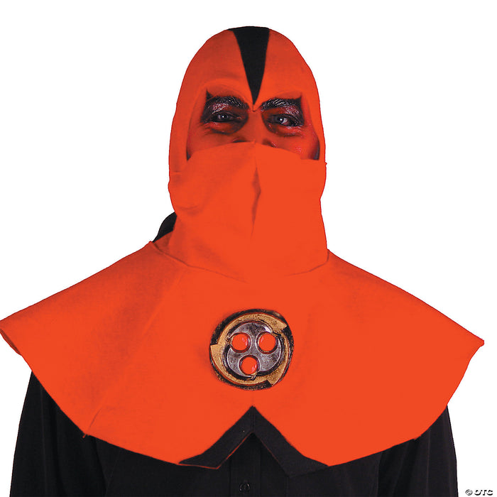 Ninja Devil Half Mask With Hood | Costume-Shop.com