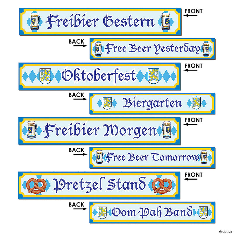 Oktoberfest Sign Cutouts - image 1