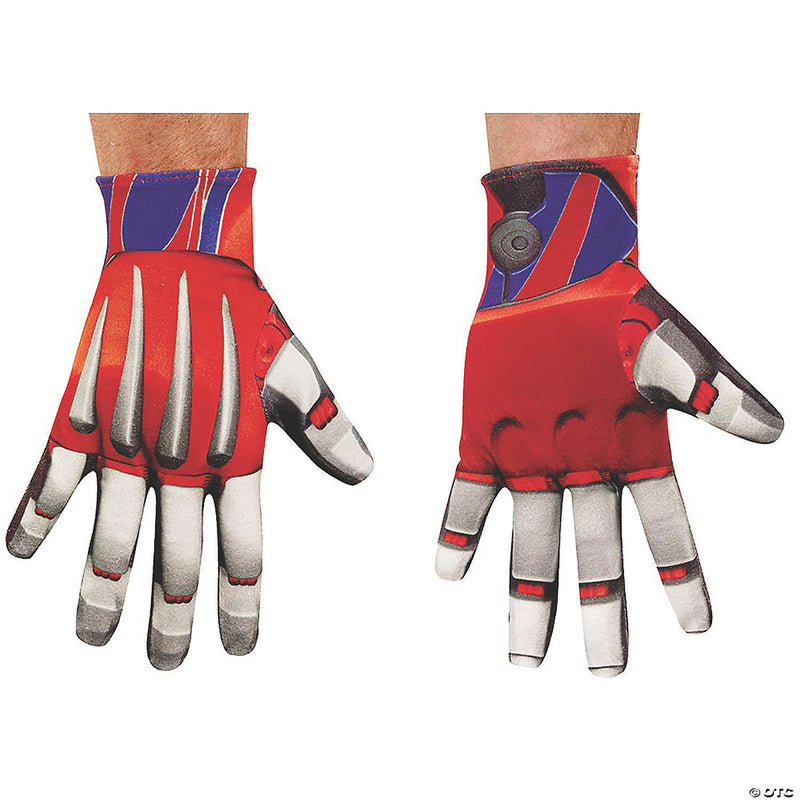 Optimus Prime Costume Gloves - image 1