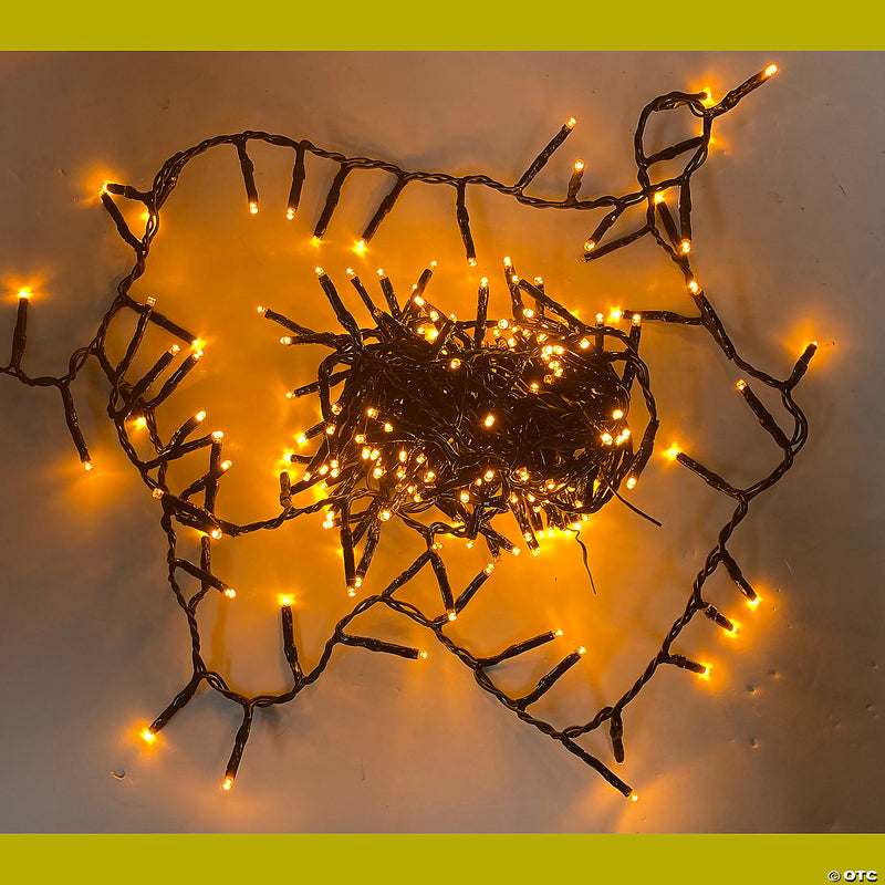 200-Light LED Orange Halloween Lights - image 1