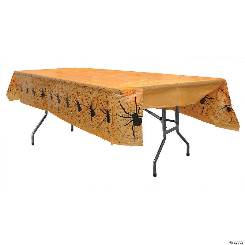 Orange Halloween Tablecloth - image 1