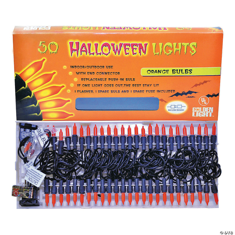 Orange UL Light Set with Connector - image 1