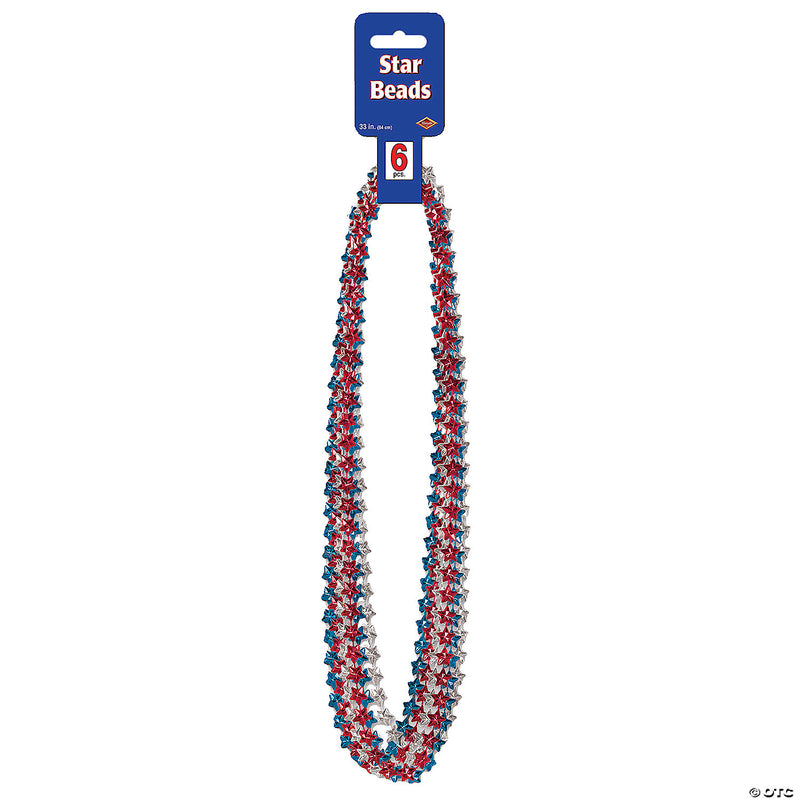Patriotic Beads | Costume-shop.com - image 1