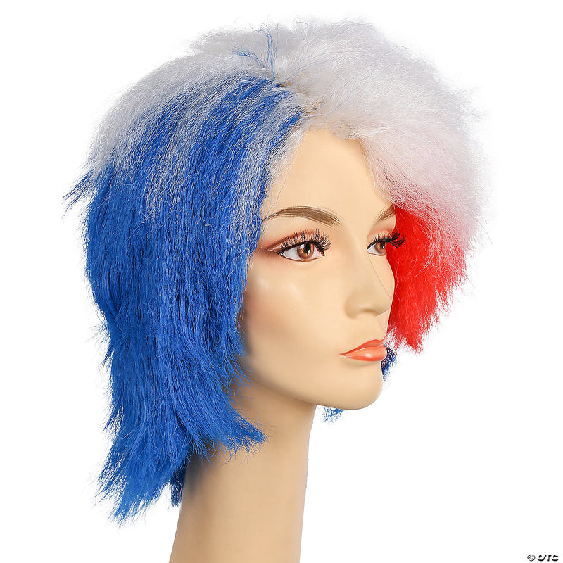 Patriotic Special Bargain Wig - image 1