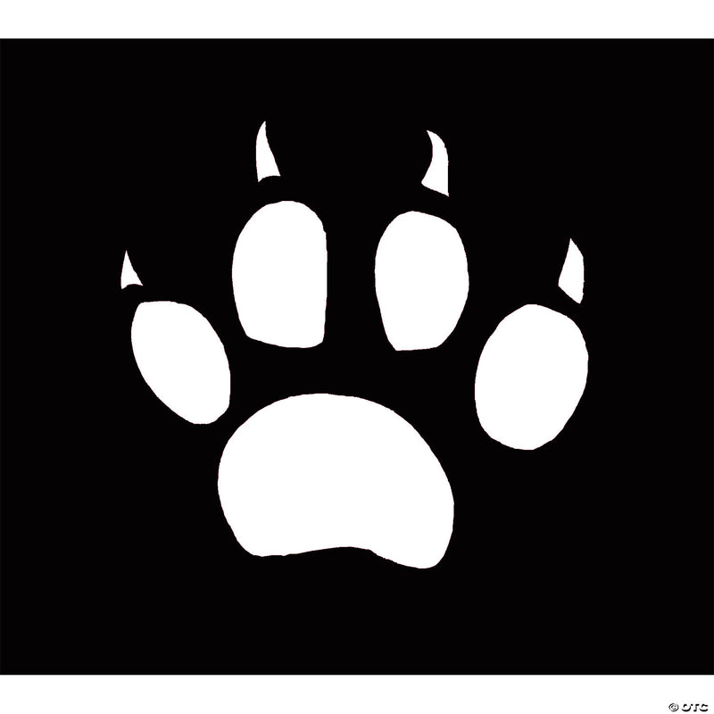 Paw Print Stencil - image 1