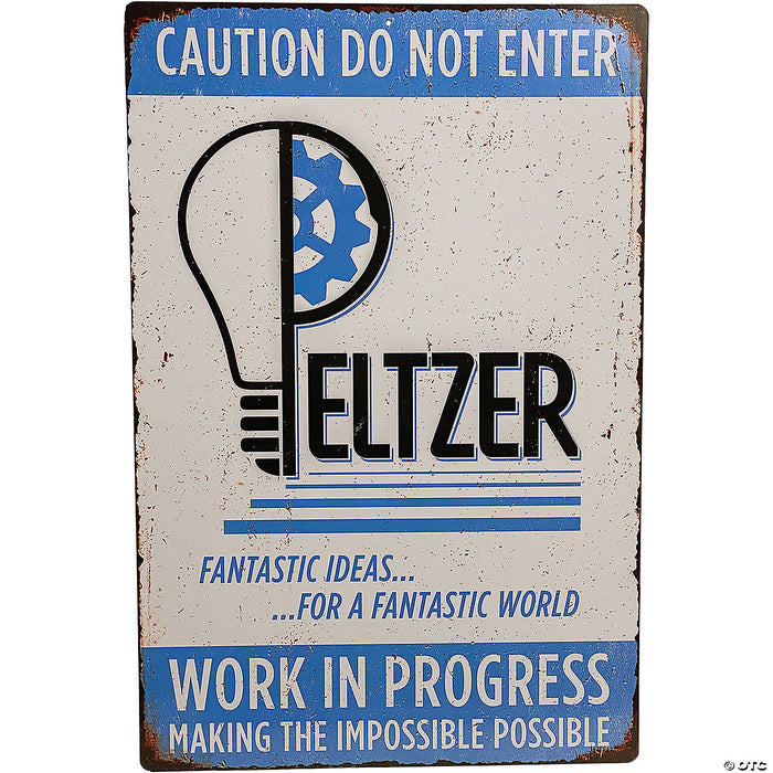 Peltzer Workshop Sign