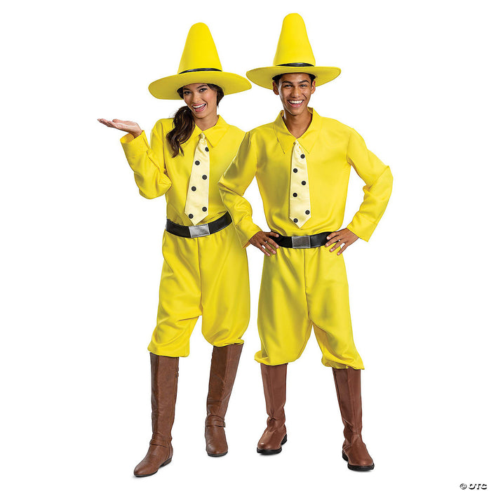 Person In The Yellow Hat Adult Costume