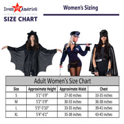 Spooky Bat Costume for Adults | Costume-shop.com - Small - image 4