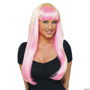 Black & Burgundy Natural N Neon Wig - BURGUNDY - image 3