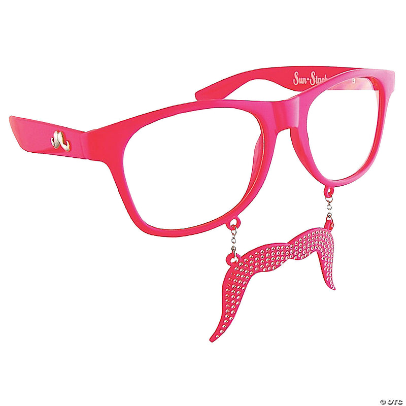 Pink Bling Sun-Staches® - 1 Pc. - image 1