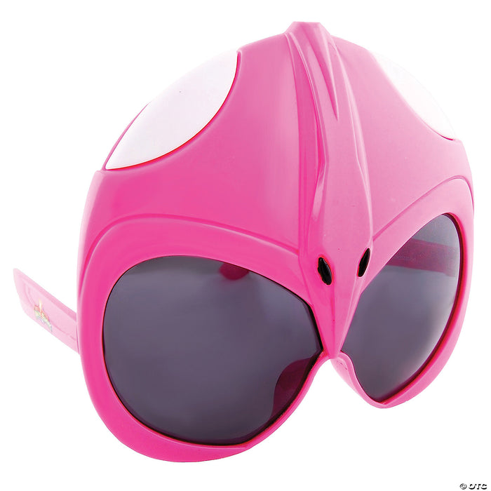 Pink Power Ranger Sun-Staches® - 1 Pc.