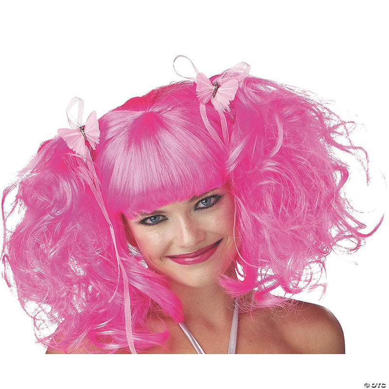 Pink Rose Pixie Wig - image 1
