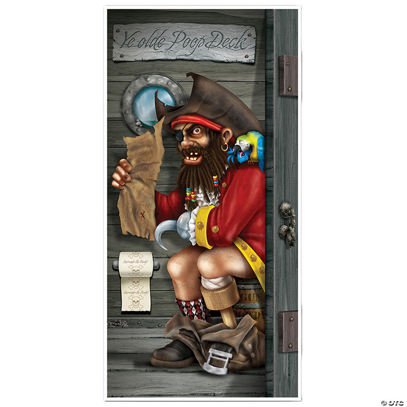 Pirate Restroom Door Cover - image 1