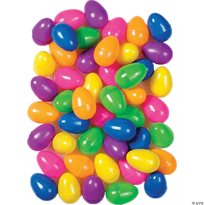 Plastic Easter Eggs Bag Of 48