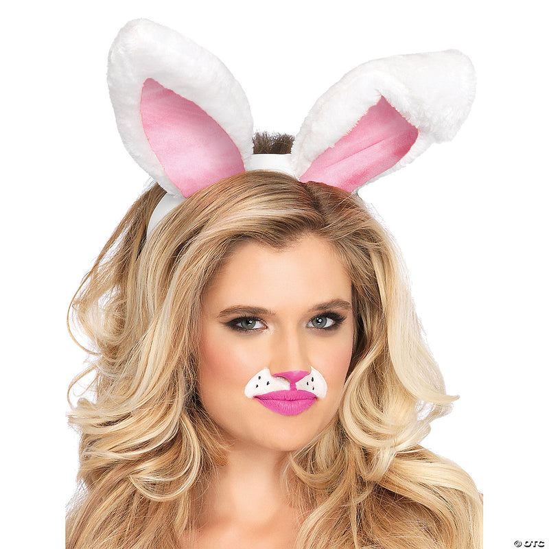 Oversized Plush Bunny Ears | Costume-Shop.com - BLACK - image 2