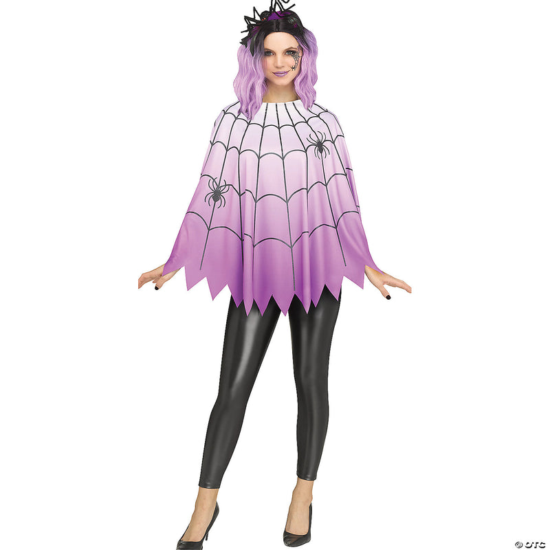 Poncho Spiderweb Purple - image 1