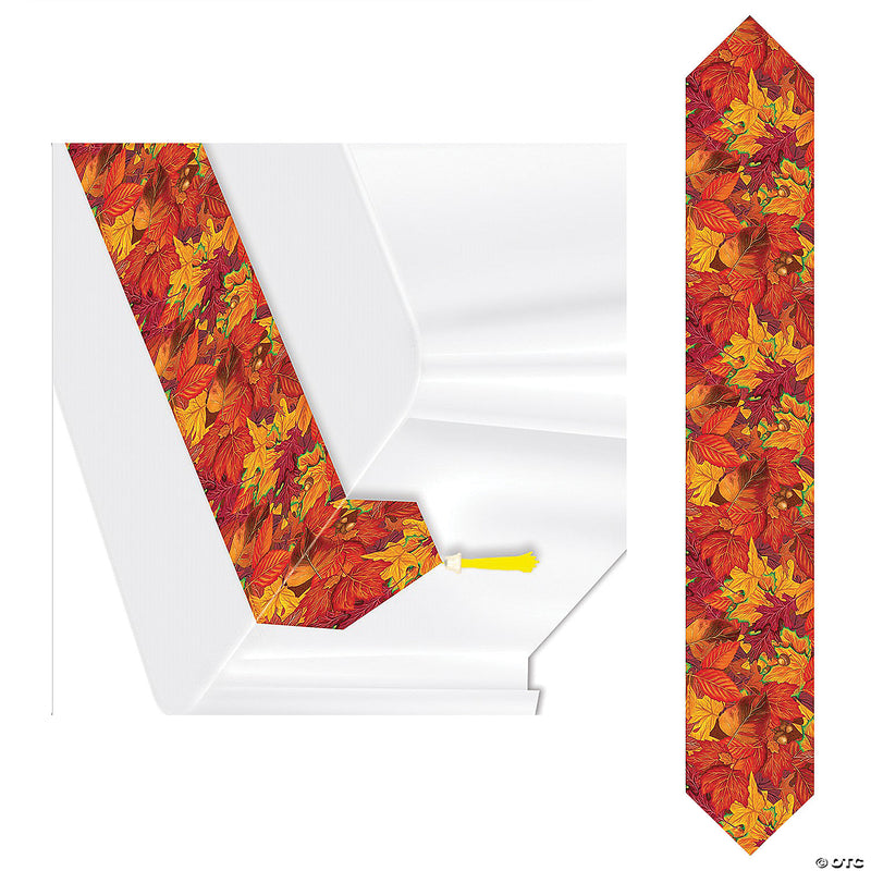 Printed Fall Leaf Table Runner - image 1