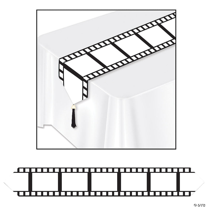 Printed Filmstrip Table Runner | Costume-shop.com - image 1