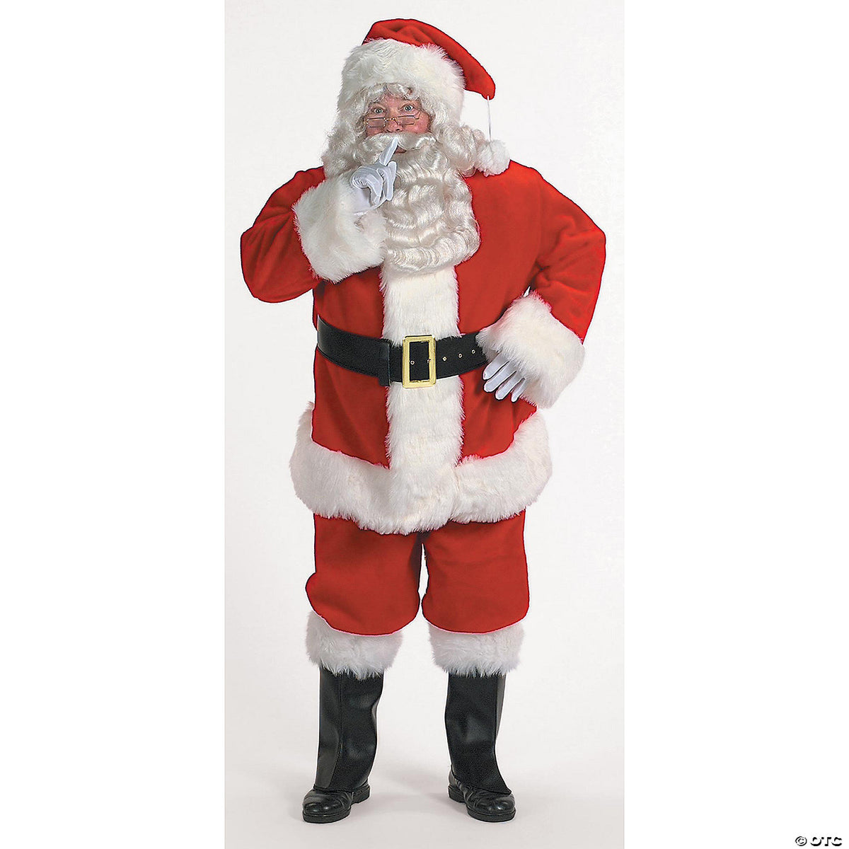 Professional Deluxe Santa Suit — The Costume Shop
