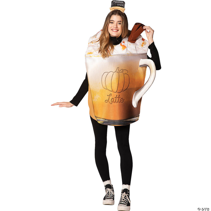Pumpkin Spice Latte Adult Costume