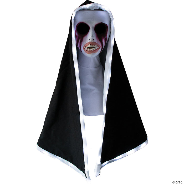 Purge Nun Mask W Lightup Hood