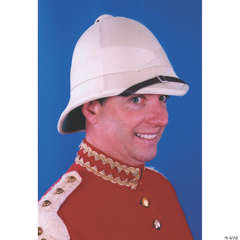 Quality Khaki British Pith Hat | Costume-Shop.com - image 1