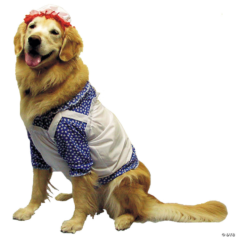 Raggedy Ann Pet Costume - LARGE - image 1