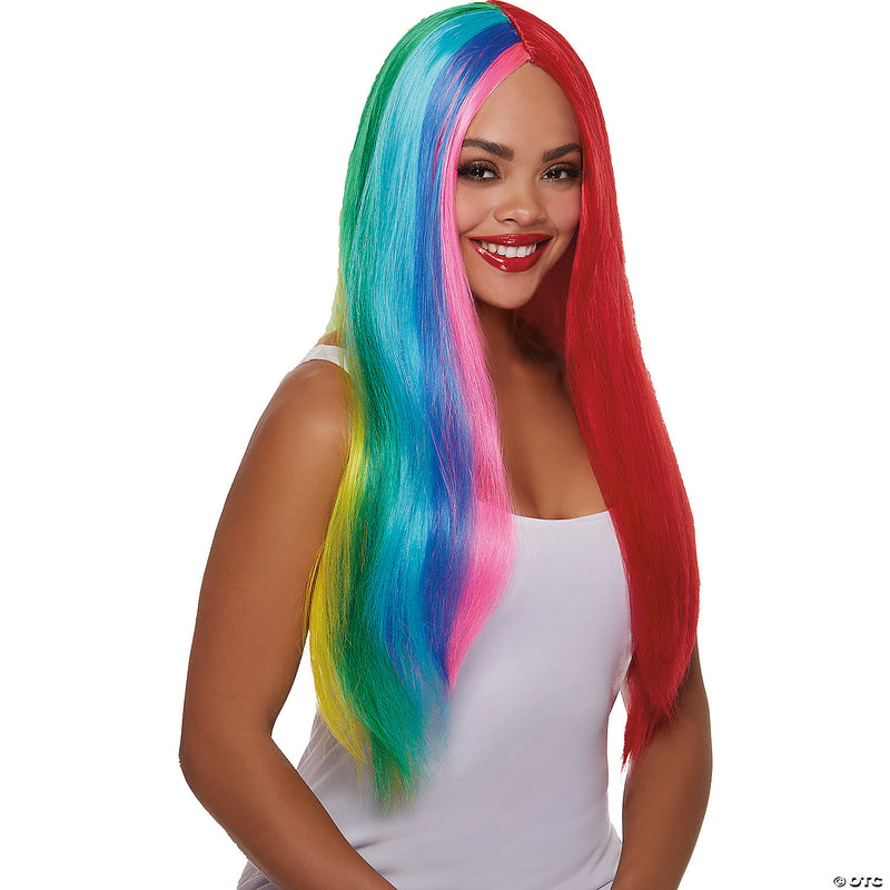 Rainbow Wig Multi Color - image 1