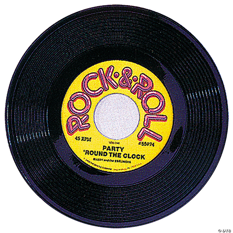 Record, Plastic Decoration | Costume-shop.com - image 1