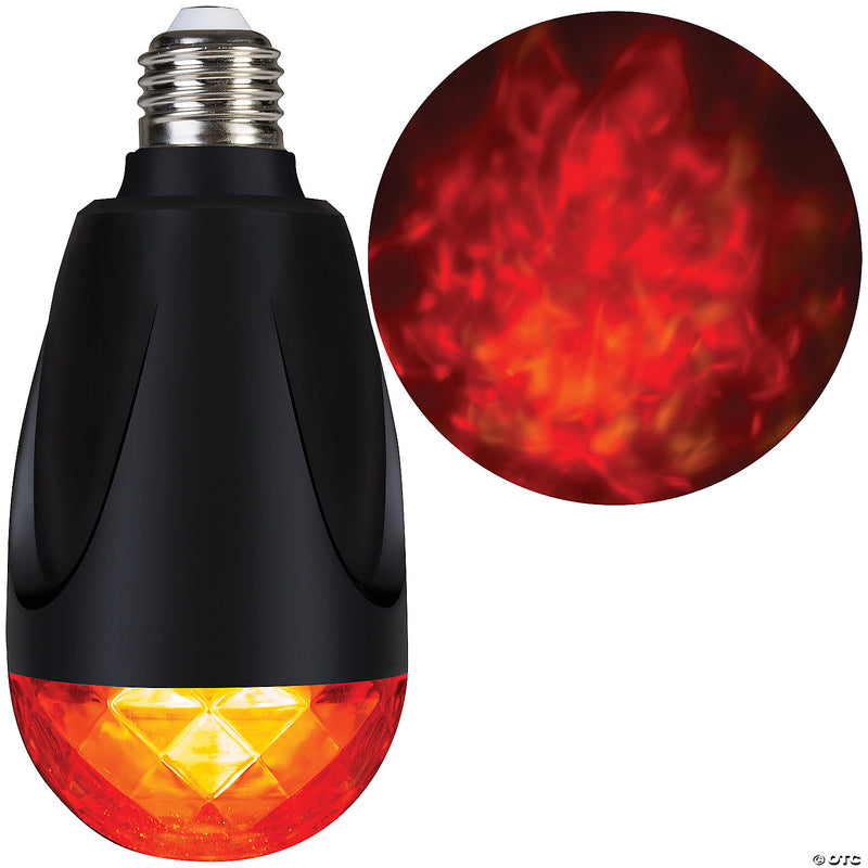 Red Fire And Ice Projection Light Bulb - image 1