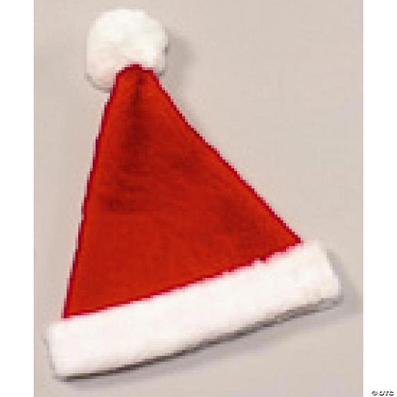 Red Plush Santa Hat - image 1