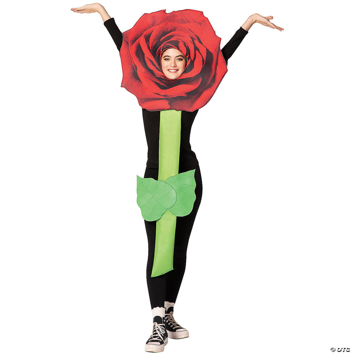 Blooming Red Rose Costume