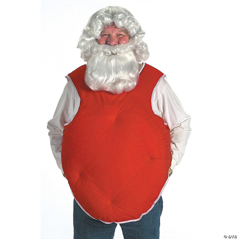 Red Santa Belly Suit Stuffer | Costume-Shop.com - RED - image 1