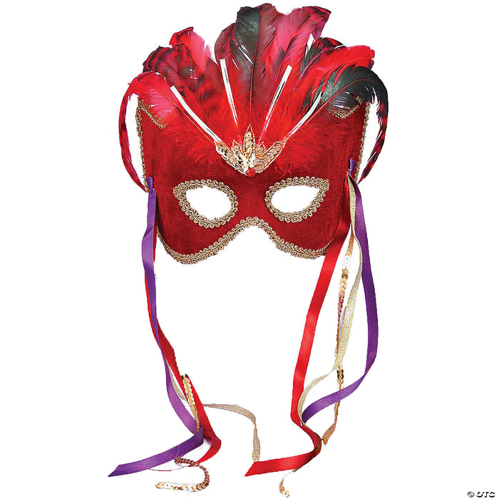Red Venetian Mask