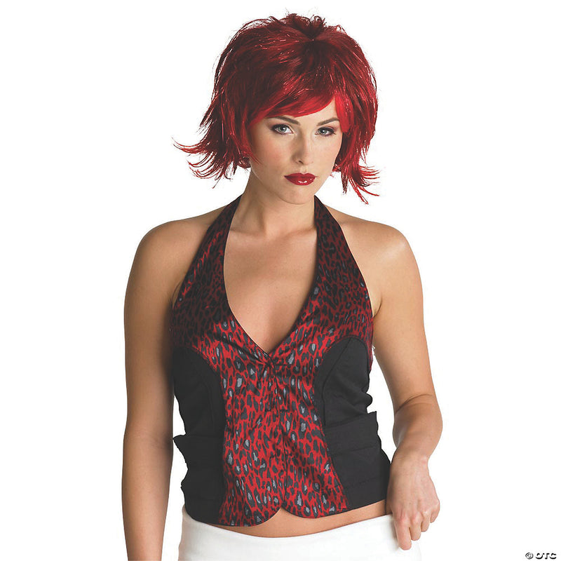 Razor Pixie Wig Burgundy/Red - image 1