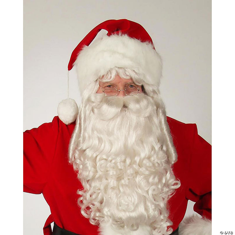 Regal Red Velvet Santa Hat - LARGE - image 1