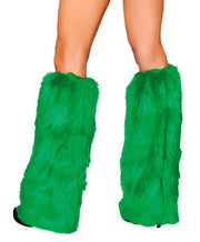 Fur Leg Warmers - White / O/S - image 7