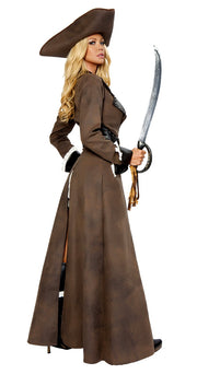 Deluxe Pirate Captain Costume - Small - image 2